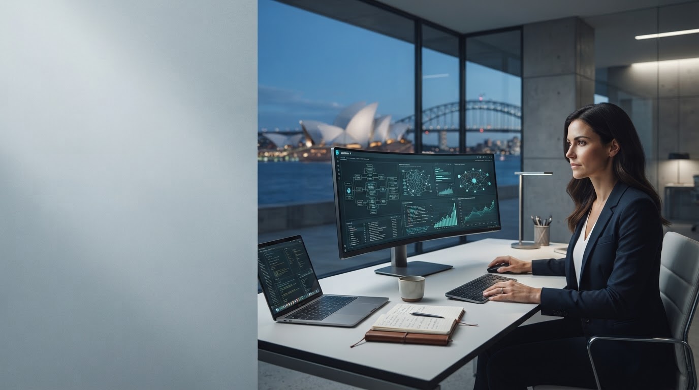 Austrilex AI platform interface showing capital allocation analytics